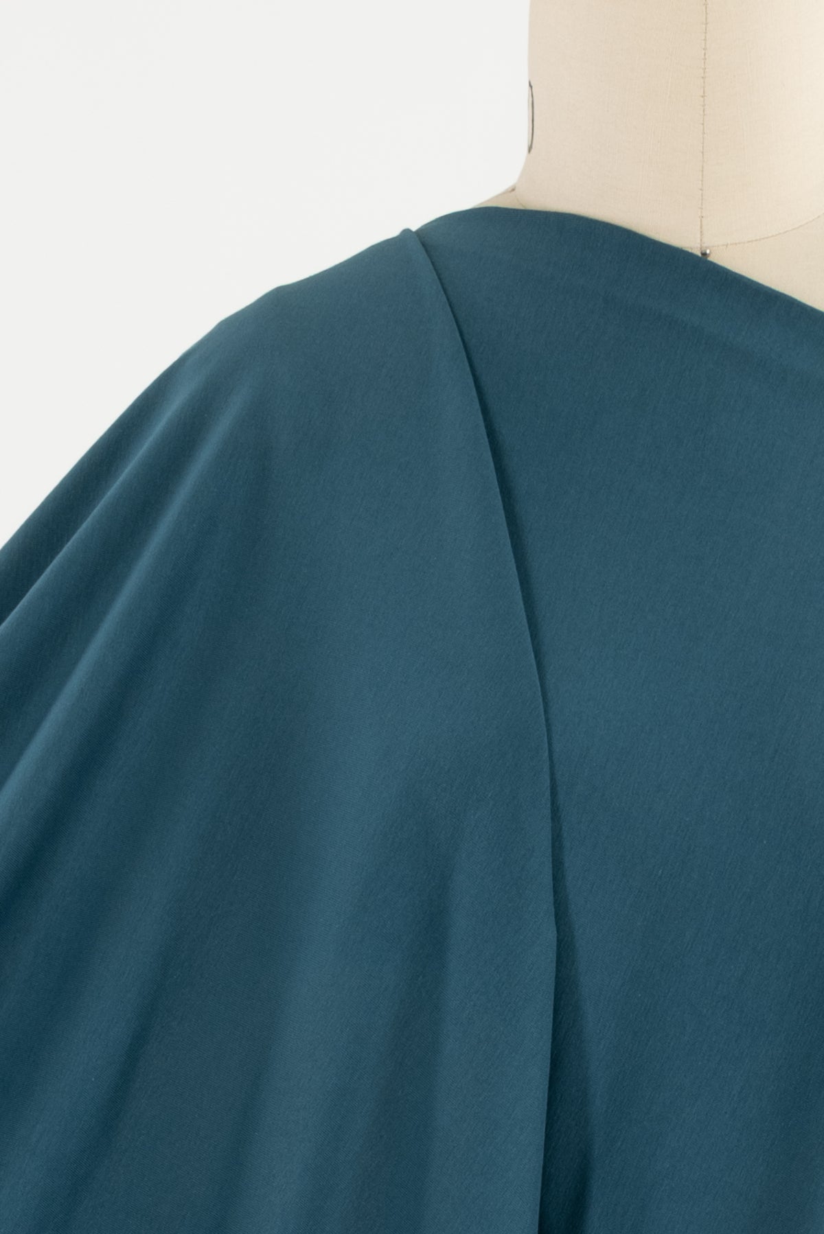 Adriatic Teal Danish Cotton/Spandex Knit