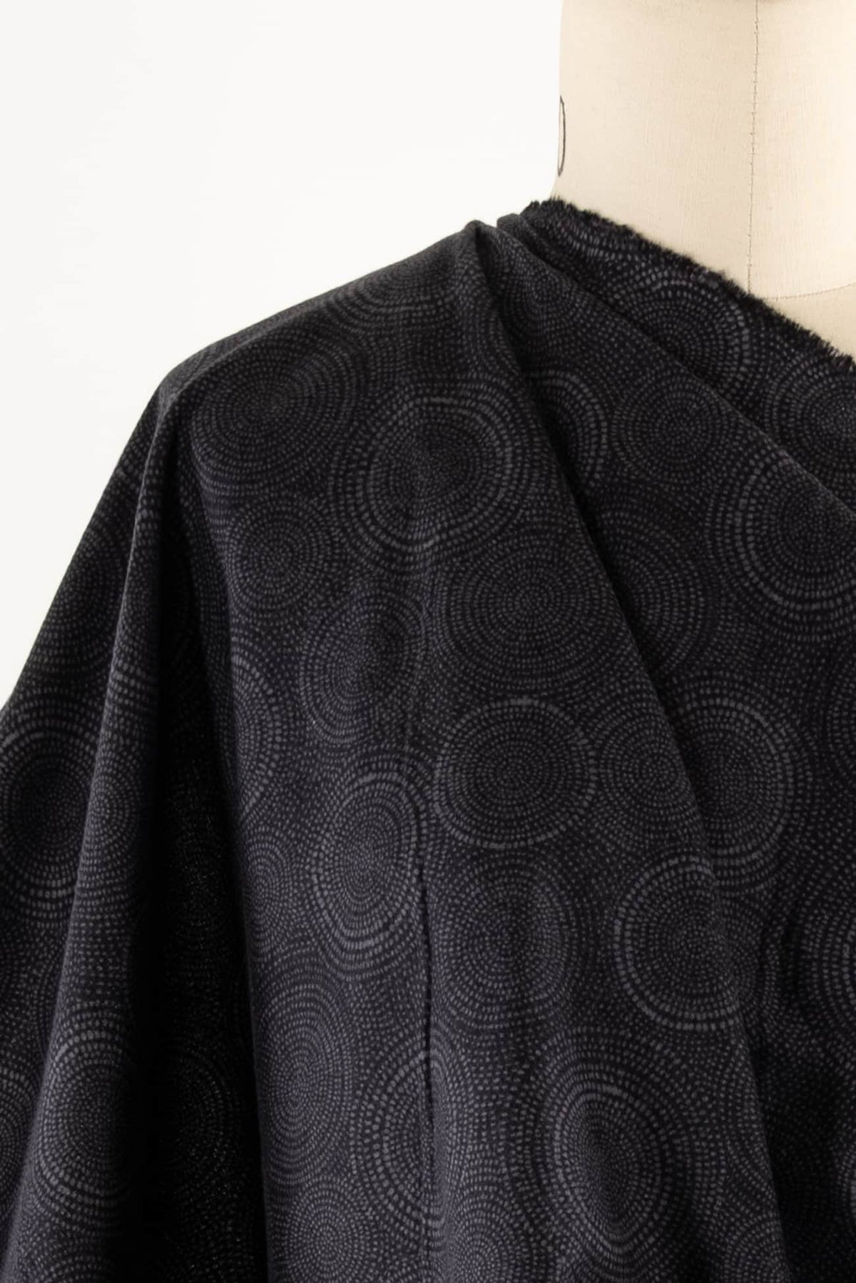 Ammonite Mandala Cotton Flannel Woven