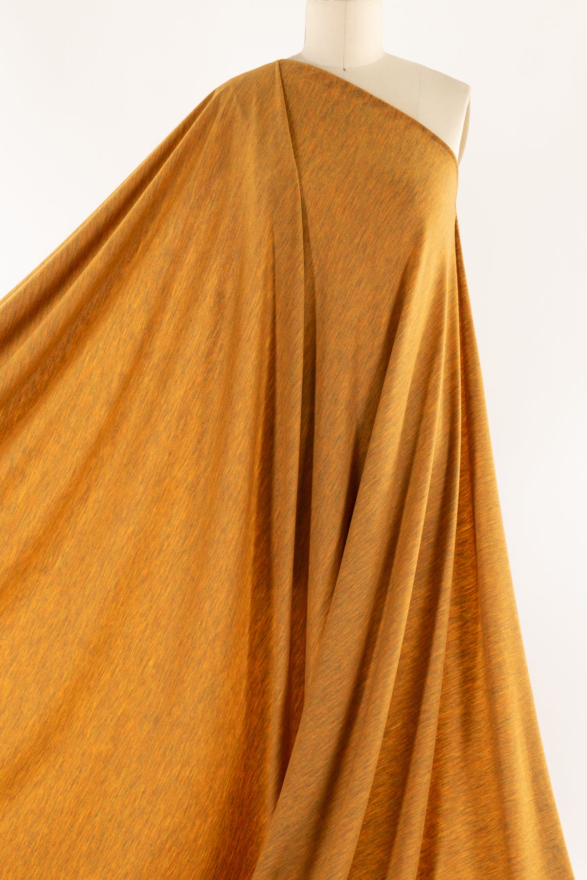 Amora Mustard Italian Wool Jersey Knit