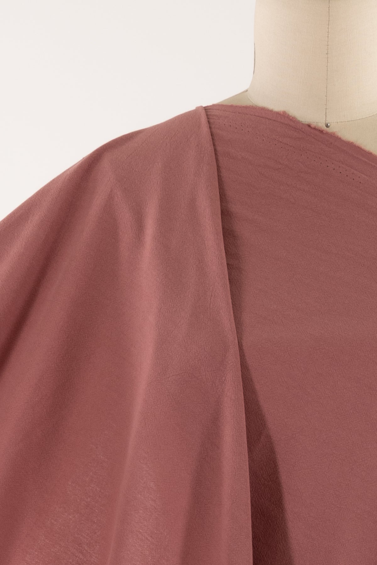 Antique Rose Cotton Crush Woven - ENDCUT