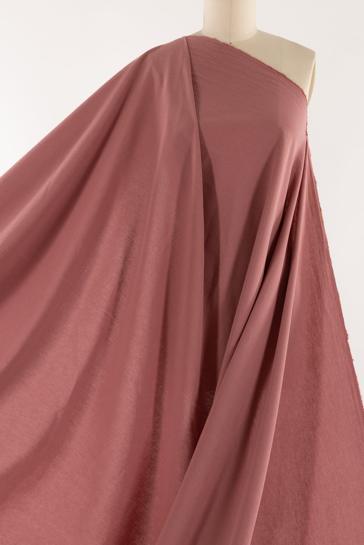 Antique Rose Cotton Crush Woven - ENDCUT