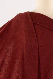Amber Glow Italian Wool Sweater Knit