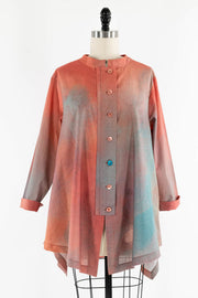 Watercolor Cotton Lawn Shirt