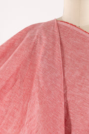Barn Red Linen Woven
