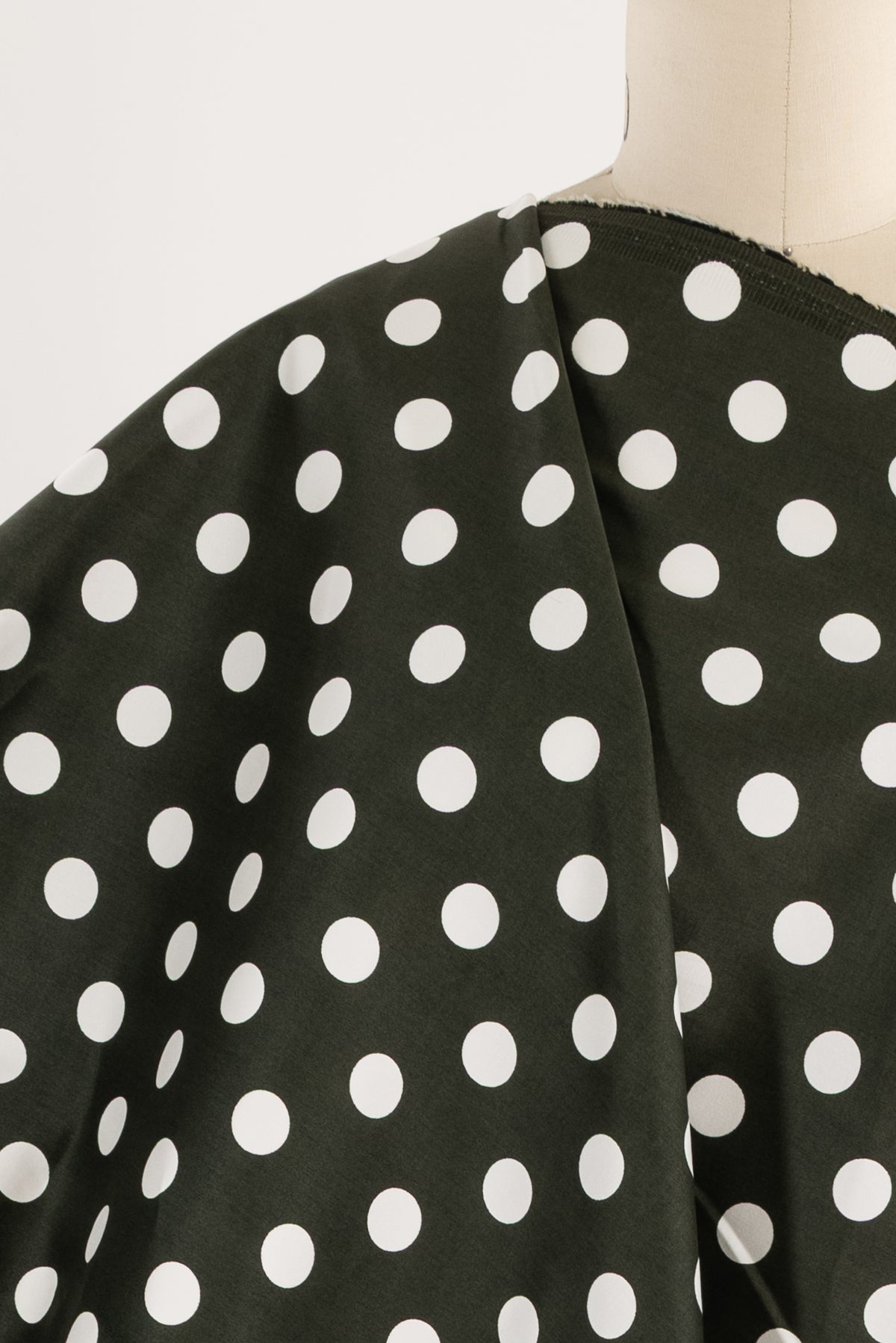 Bayberry Dots Cotton Stretch Woven - ENDCUT