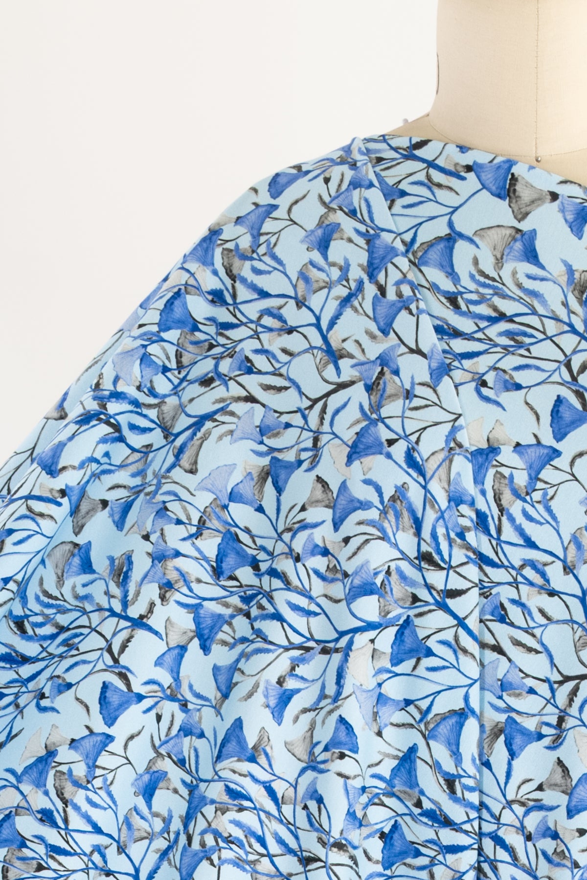 Blue Ginko Danish Cotton Knit