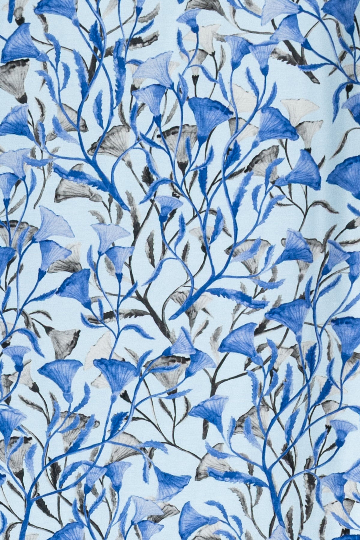 Blue Ginko Danish Cotton Knit