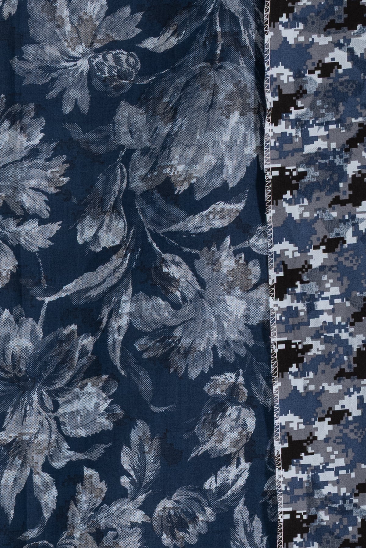 Blue Mode Double Sided Japanese Cotton Woven