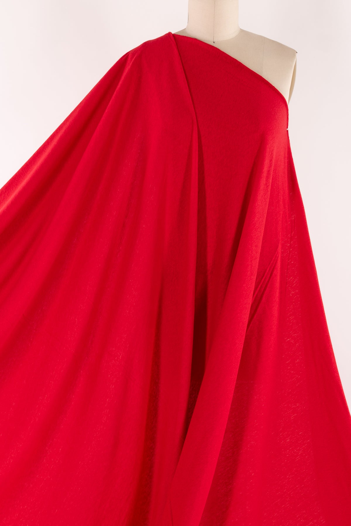 Candy Apple Red Hemp/Organic Cotton Knit