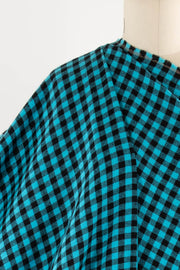 Capri Checks Cotton Flannel Woven