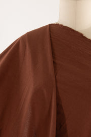 Chestnut Cotton Crush Woven