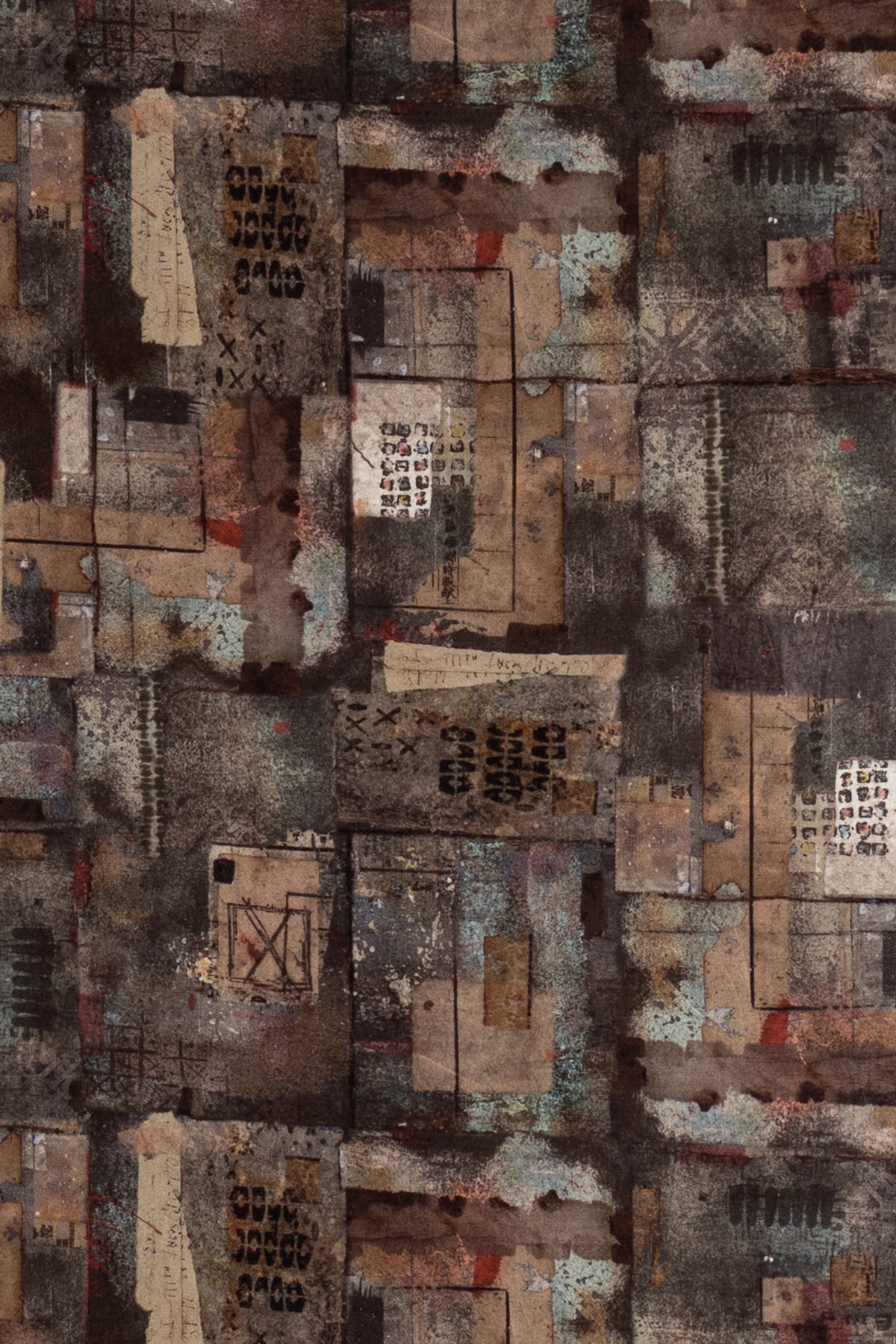 City Sidewalks Cotton Woven