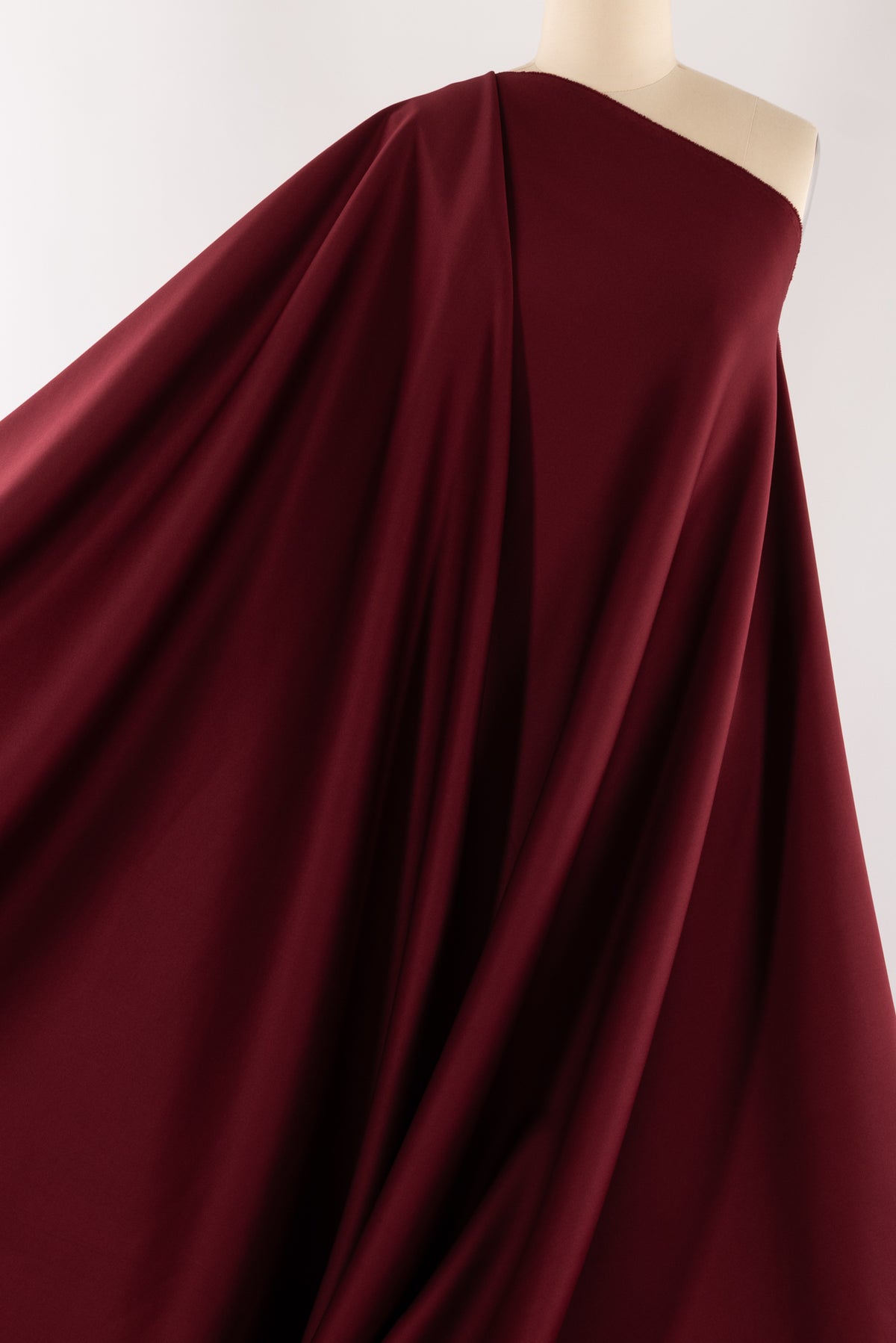 Claret Italian Double Knit