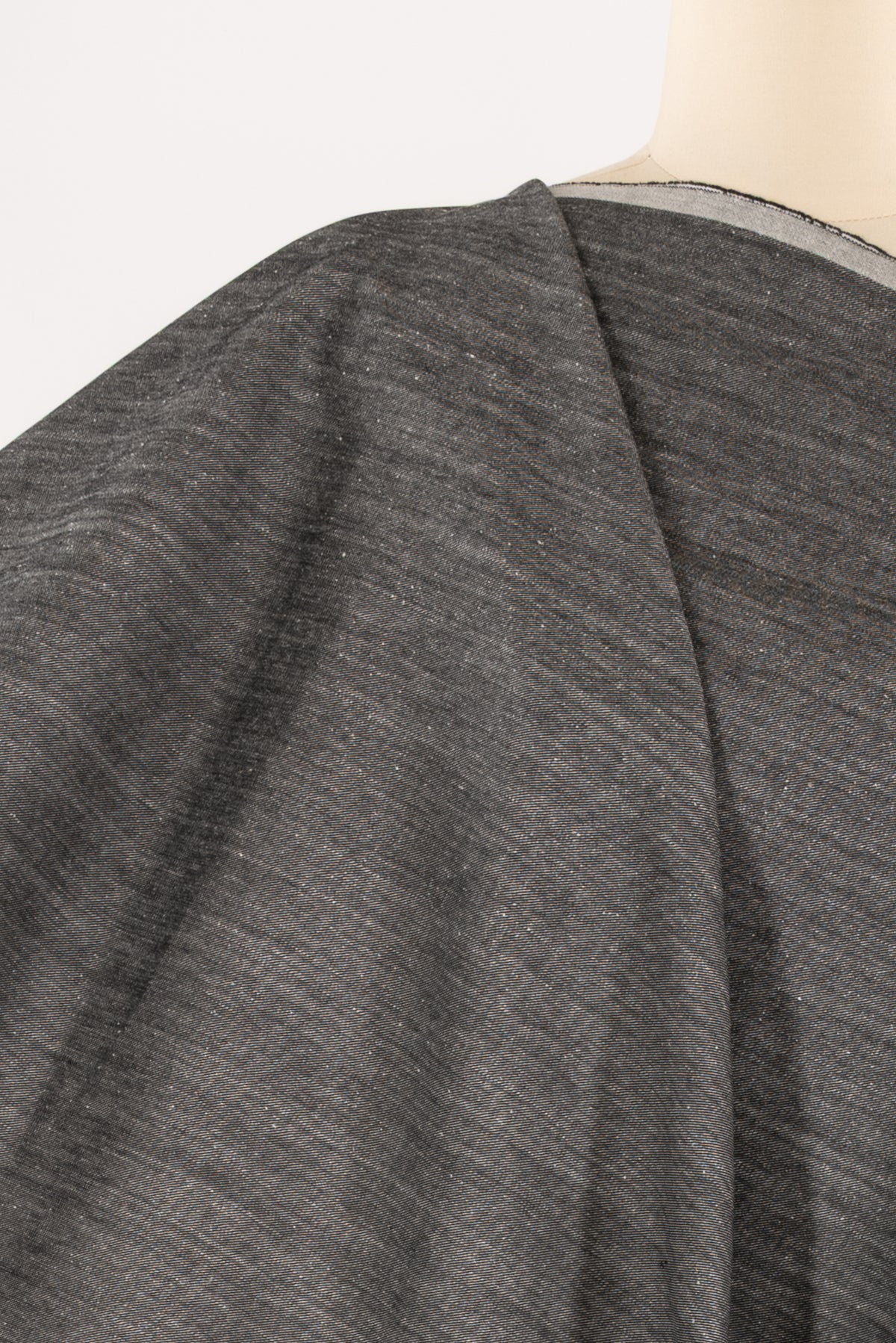Clouded Graphite Italian Denim Woven