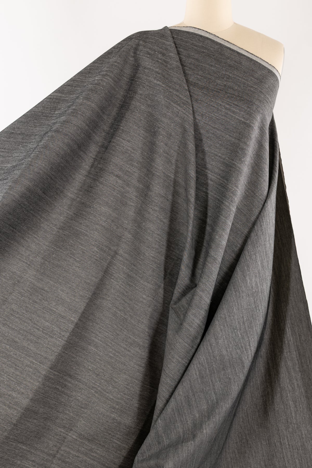 Clouded Graphite Italian Denim Woven