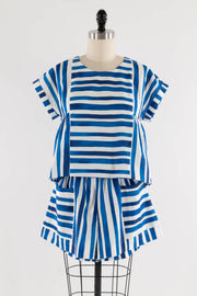 Stripe Set Top & Shorts