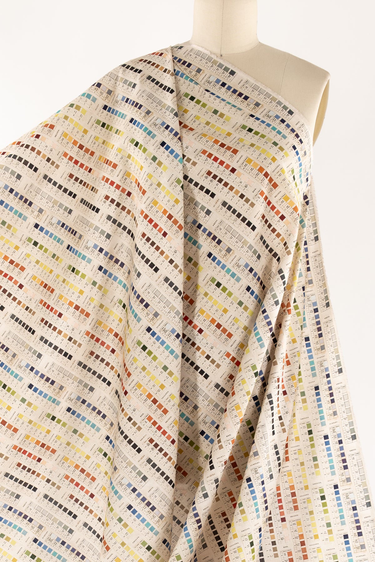 Color Card Cotton Woven