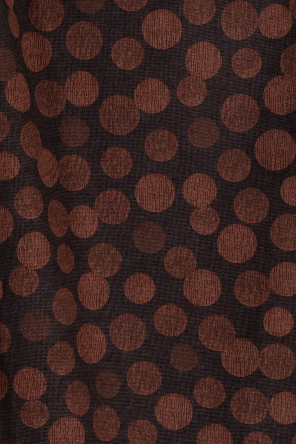 Copper Penny Dots Cotton Woven - ENDCUT