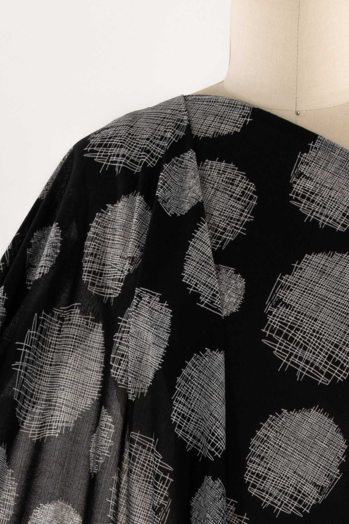 Doodle Dots Jersey Knit