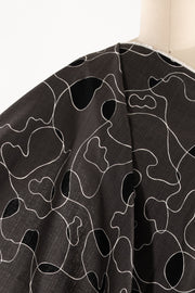 Doodle Drift Japanese Cotton Woven