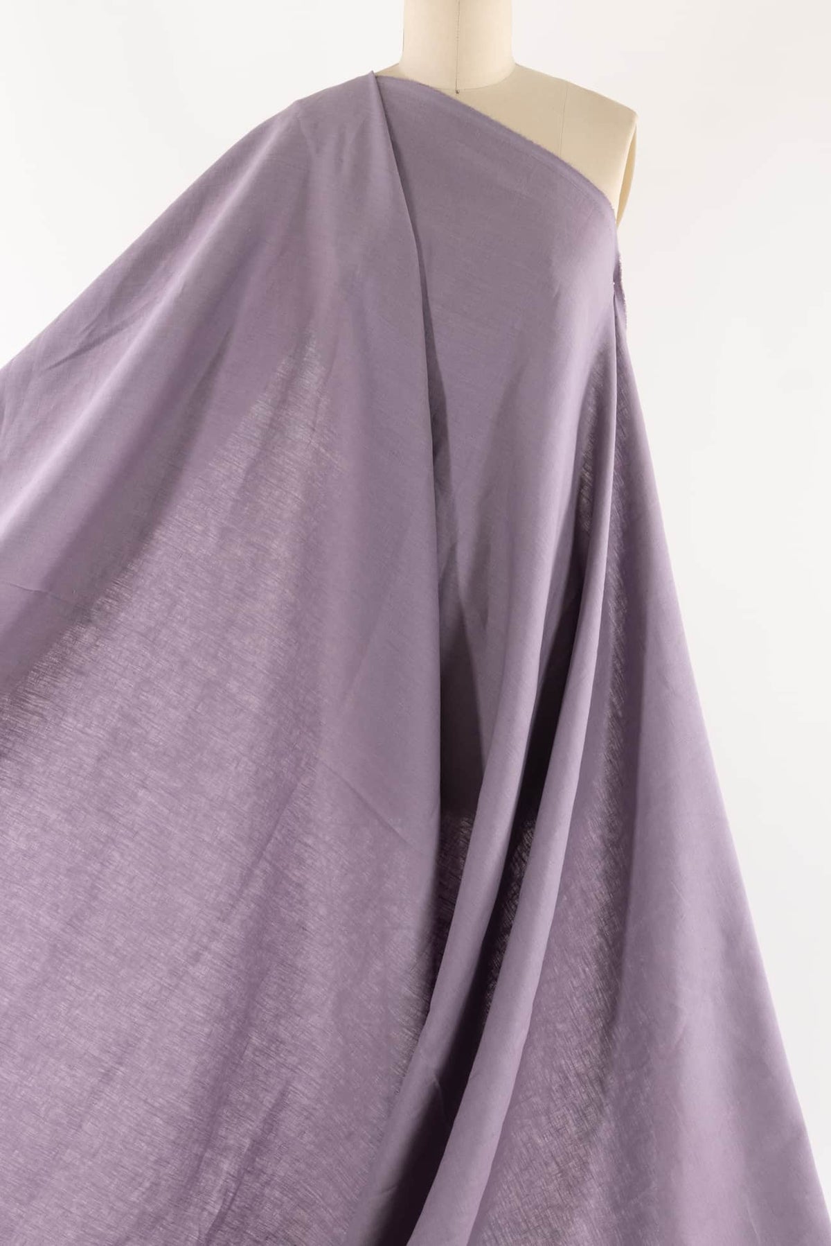 Dusty Lavender Euro Linen Woven