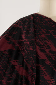 Garnet Argyle Jacquard Woven