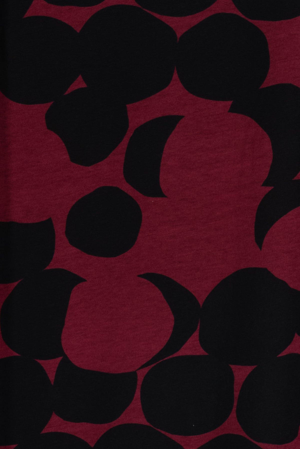 Garnet Circles Rayon Knit