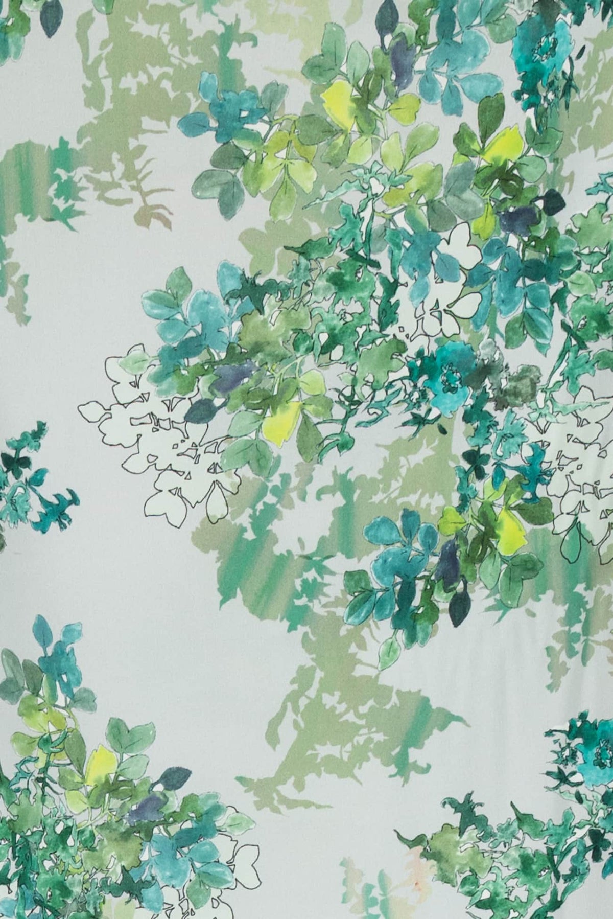 Green Gables Stretch Cotton Woven