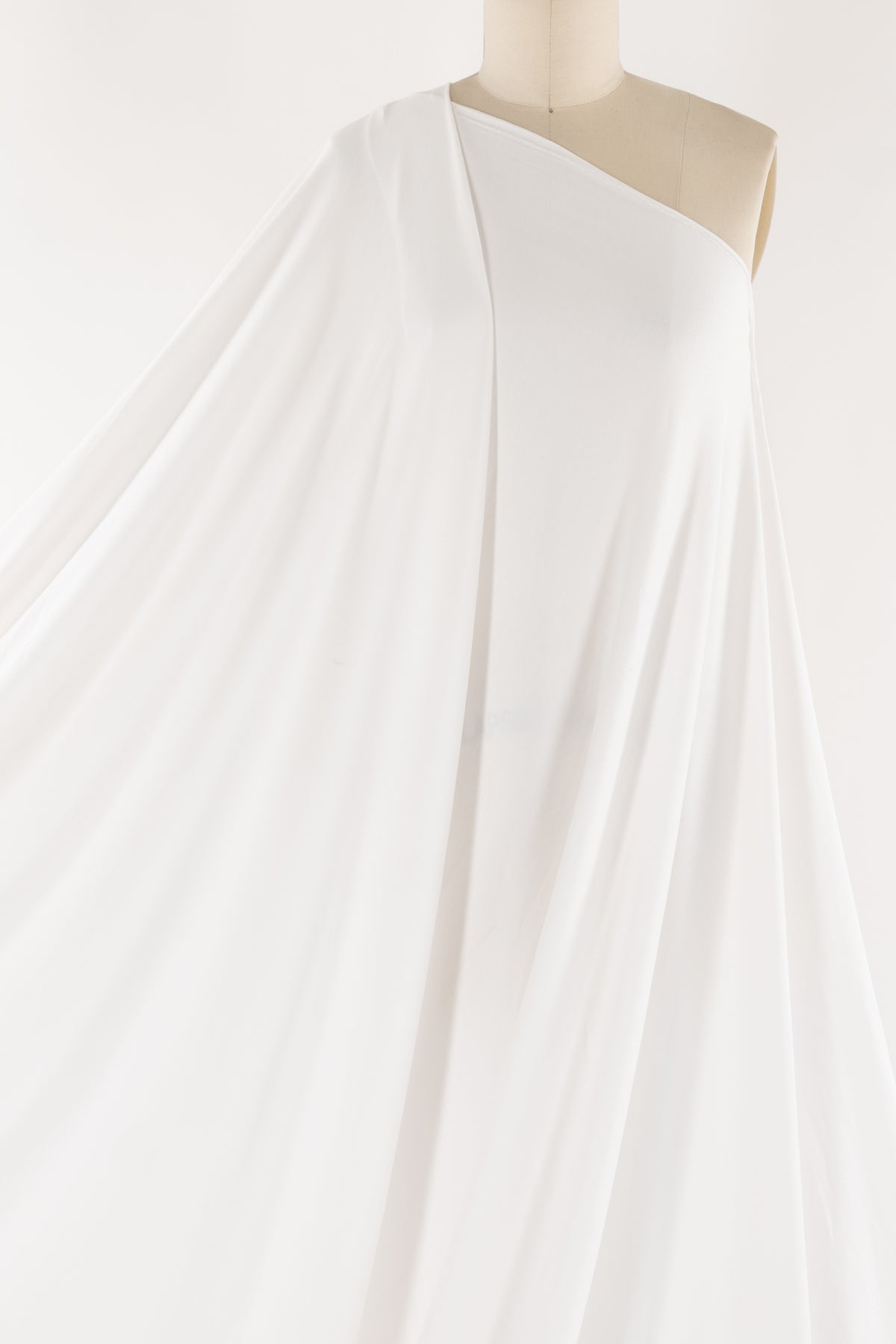 Icy White Cotton/MicroModal Knit