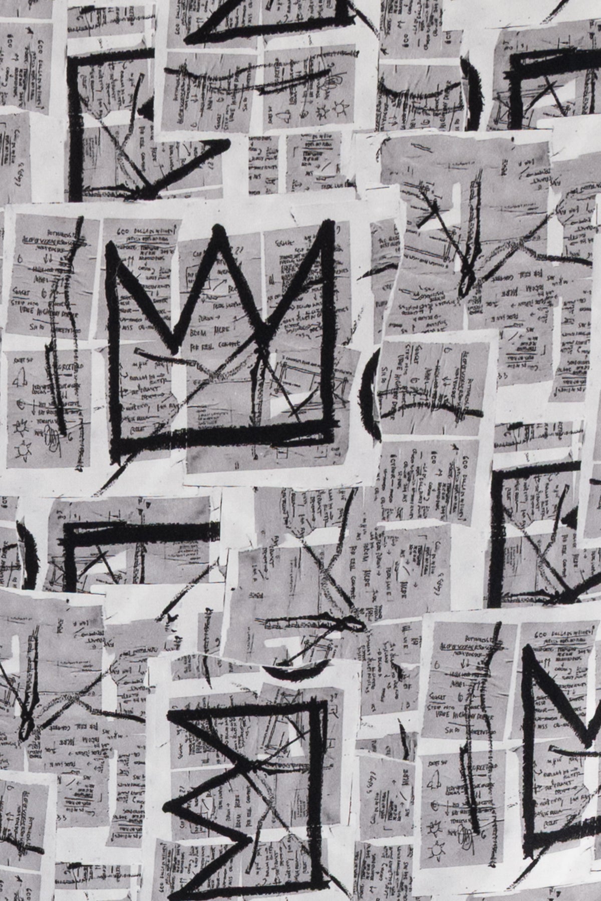 Jean Michel Graffiti Italian Cotton Woven