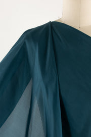Lagoon Teal China Silk Woven