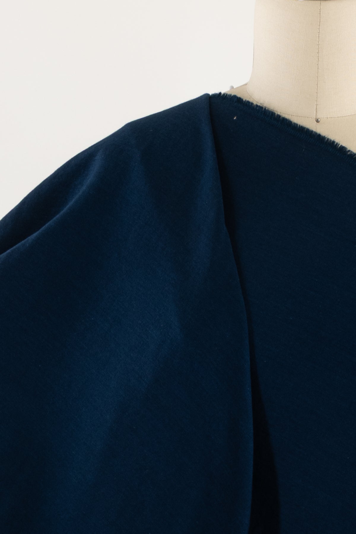Lazuli Blue Cotton Flannel Woven