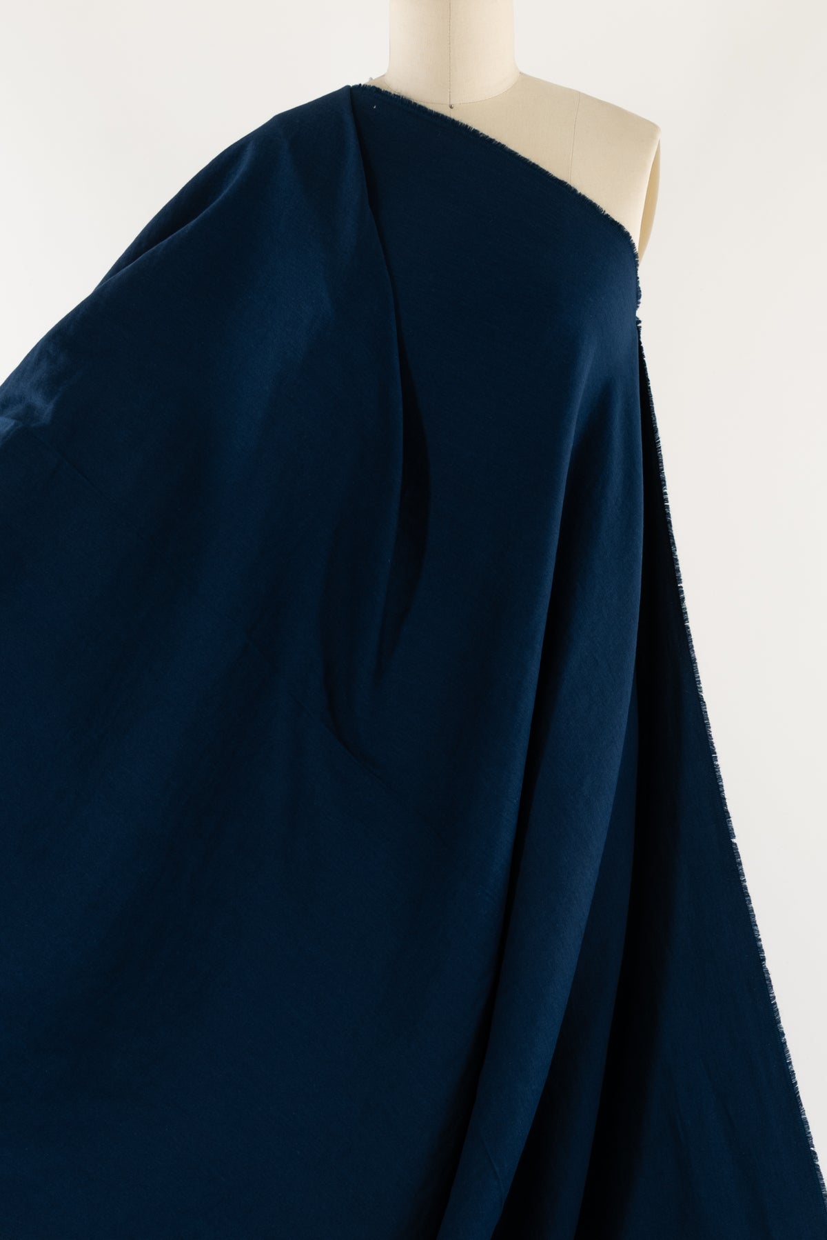 Lazuli Blue Cotton Flannel Woven