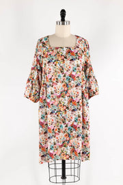 Garden Party Italian Viscose Dress