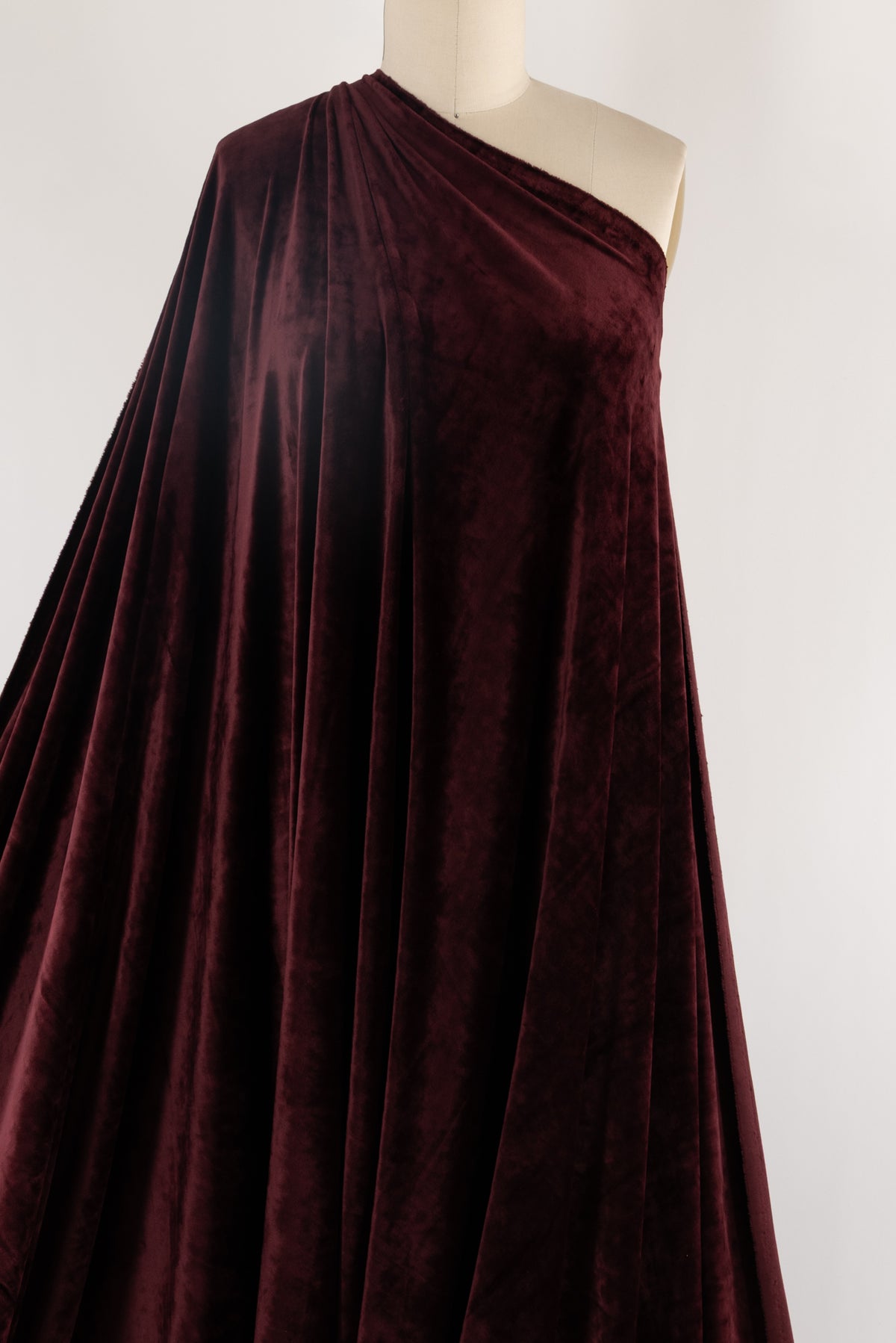 Lush Merlot Velour Knit