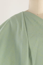 Minty Euro Stretch Linen Woven
