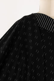 Morse Code Jacquard Double Knit