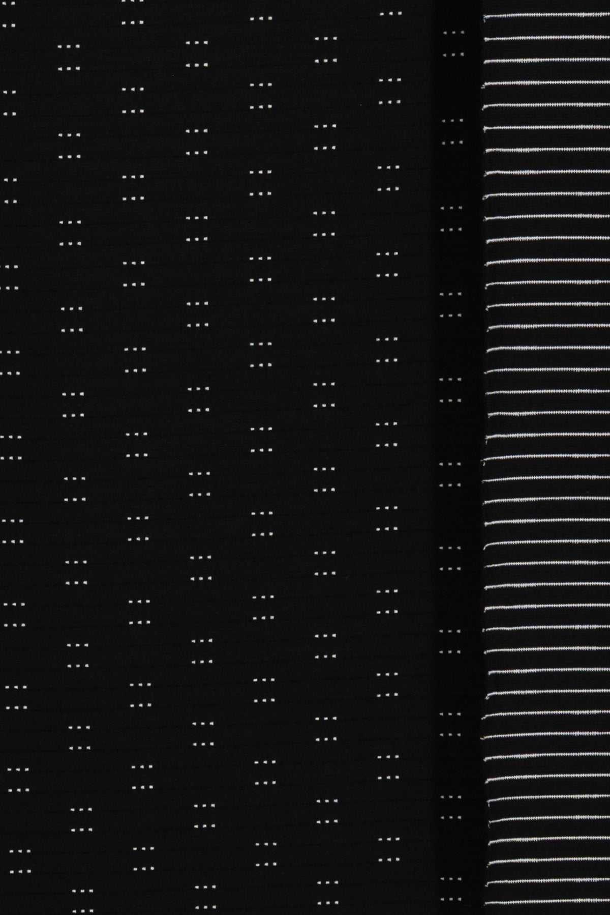 Morse Code Jacquard Double Knit