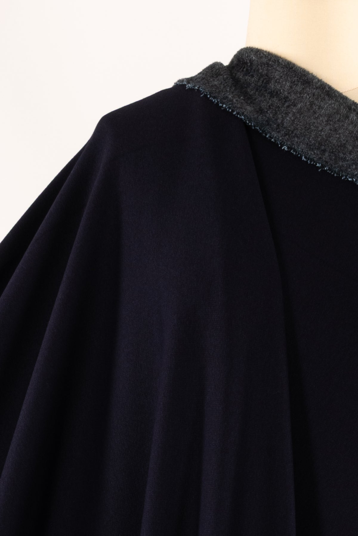 Navy Cloudback Italian Fashion Scuba Knit