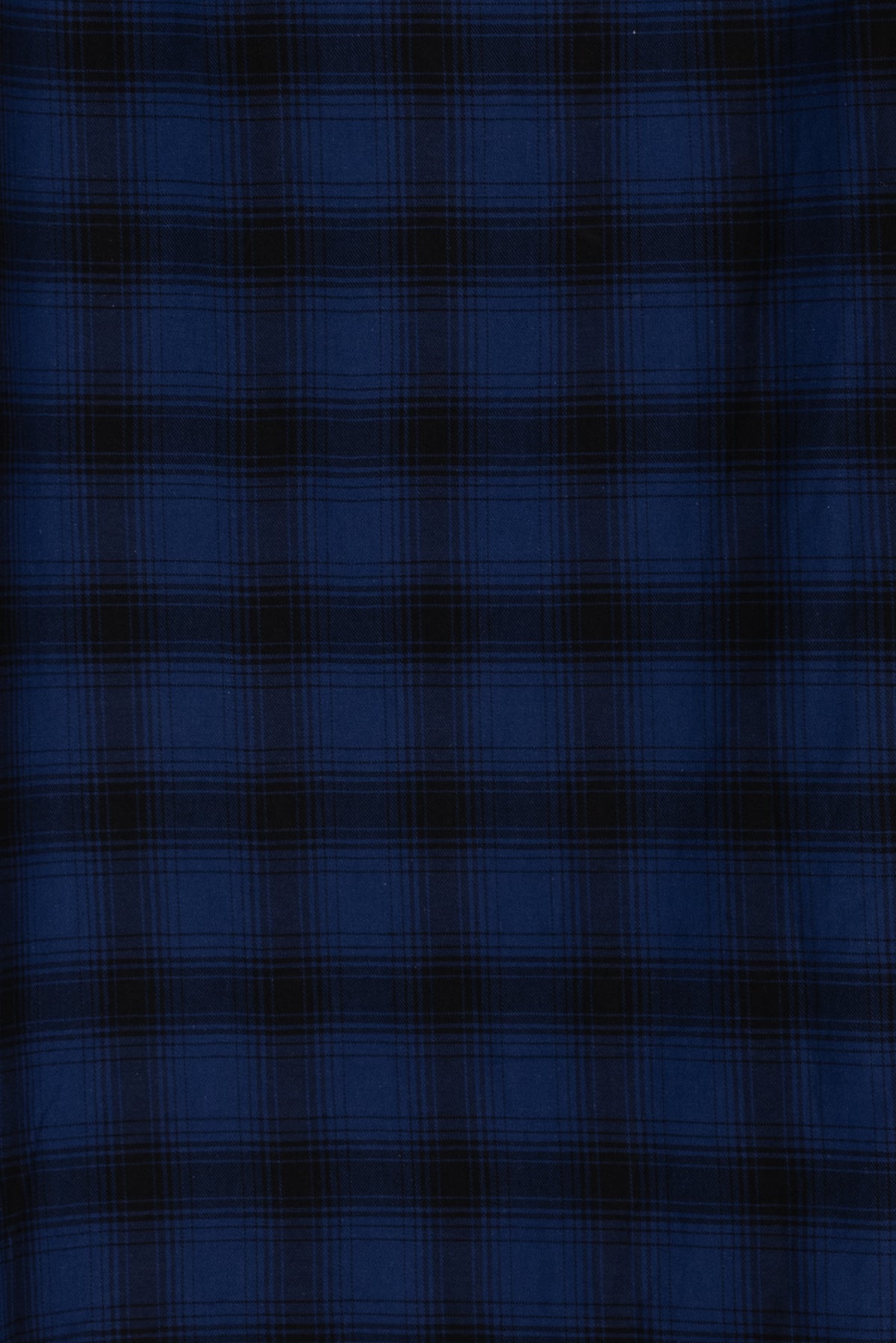 Ninja Indigo Shadow Plaid Japanese Cotton Woven - ENDCUT