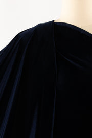 Nocturne Navy Velvet Knit