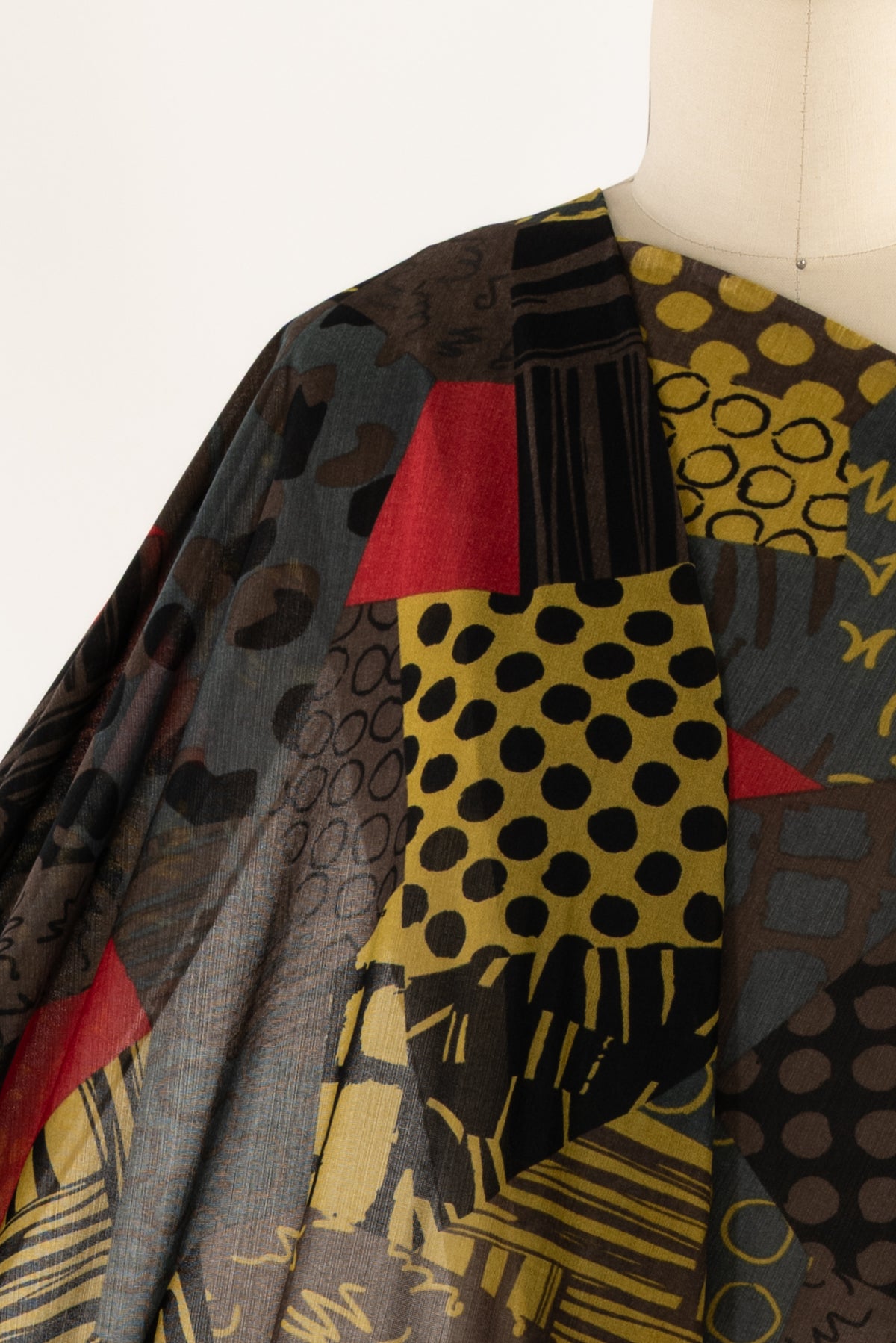 Nouveau Patchwork Jersey Knit