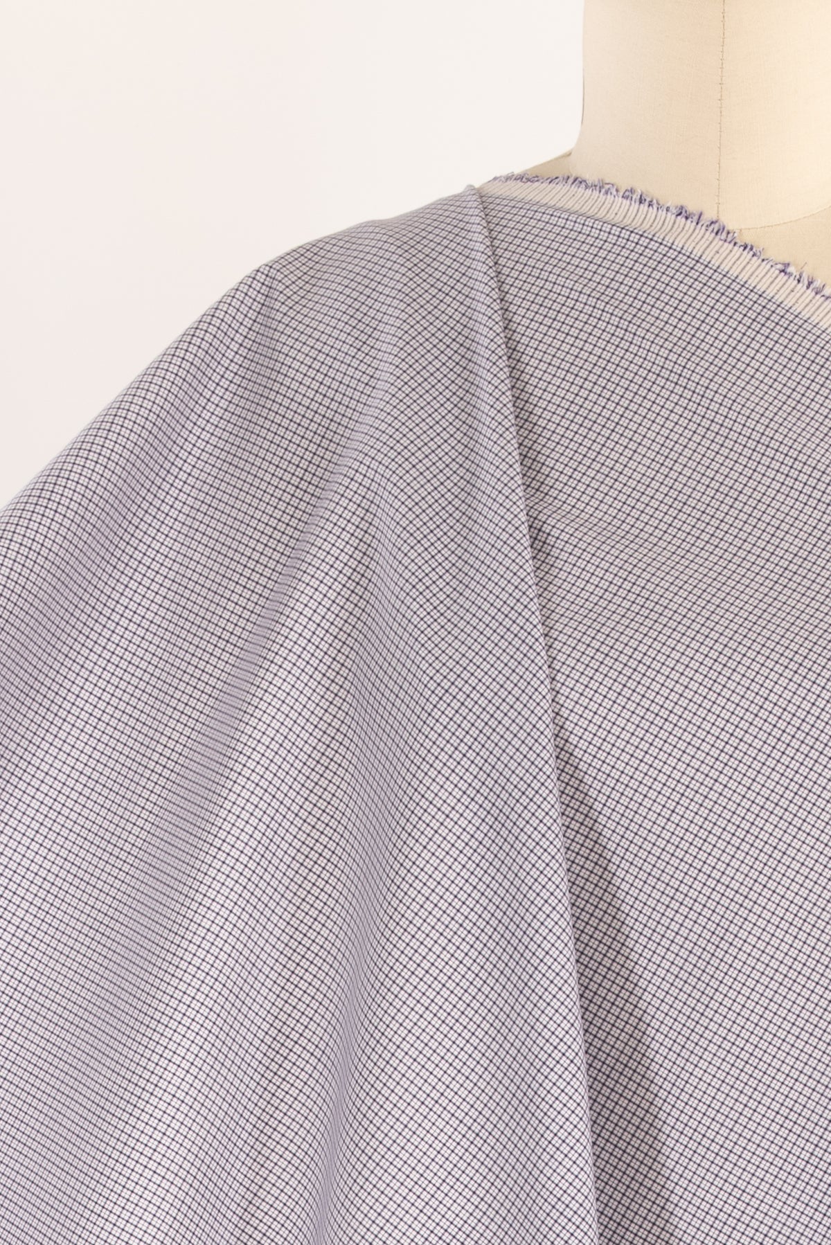 Oscar Check Italian Cotton Woven - ENDCUT