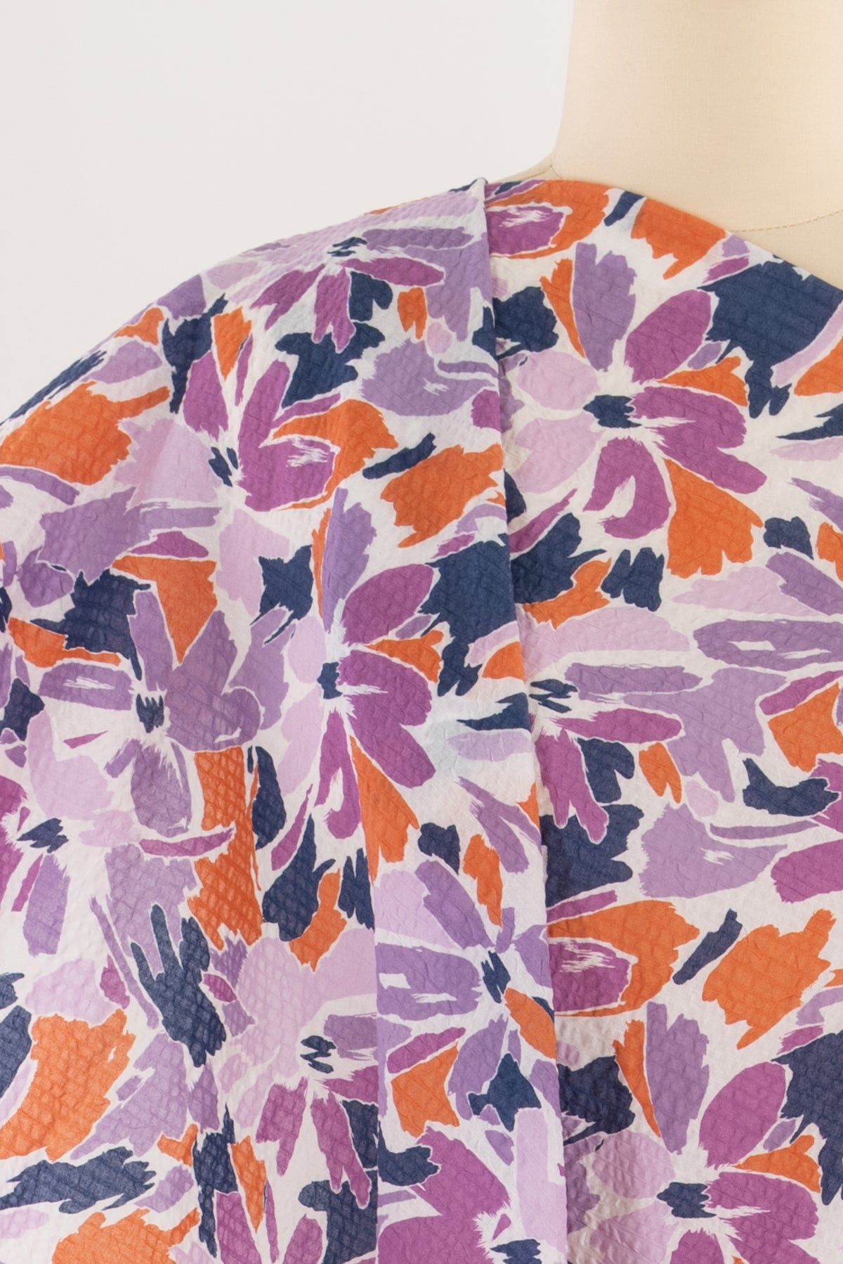 Penelope Japanese Cotton Seersucker Woven - ENDCUT