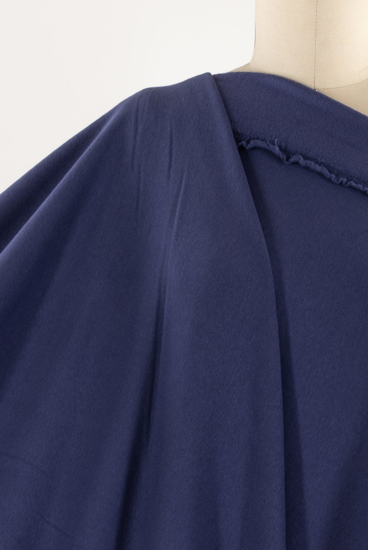 Periwinkle Blue Bamboo/Cotton Fleece Knit