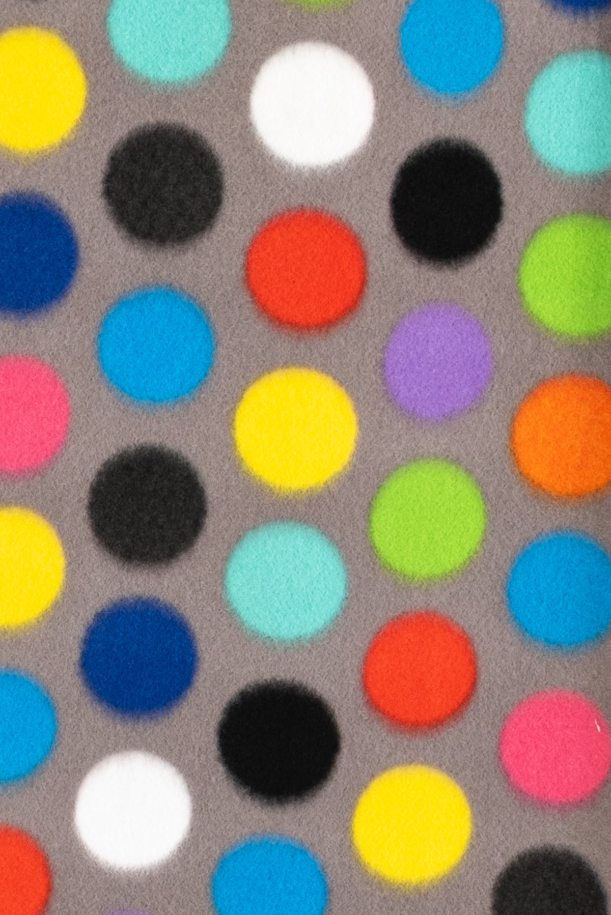 Polka Pop Fleece Knit