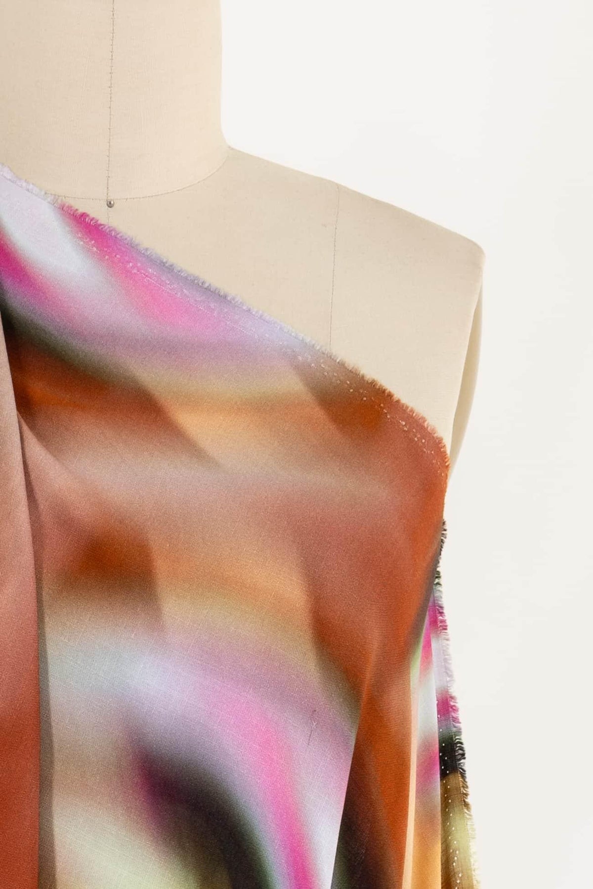 Rainbow Bridge Italian Viscose/Linen Woven - Marcy Tilton Fabrics