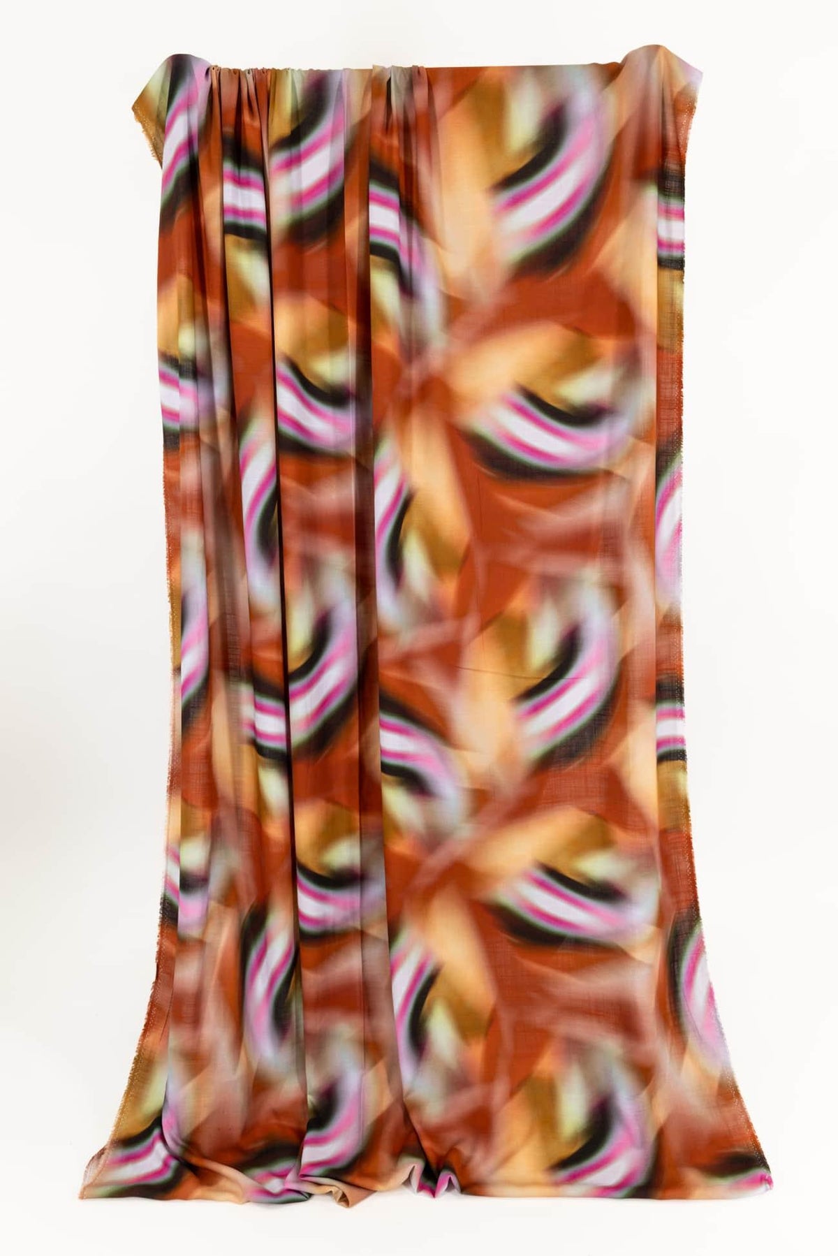 Rainbow Bridge Italian Viscose/Linen Woven - Marcy Tilton Fabrics