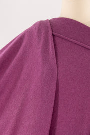 Raspberry Rose Italian Wool Sweater Knit