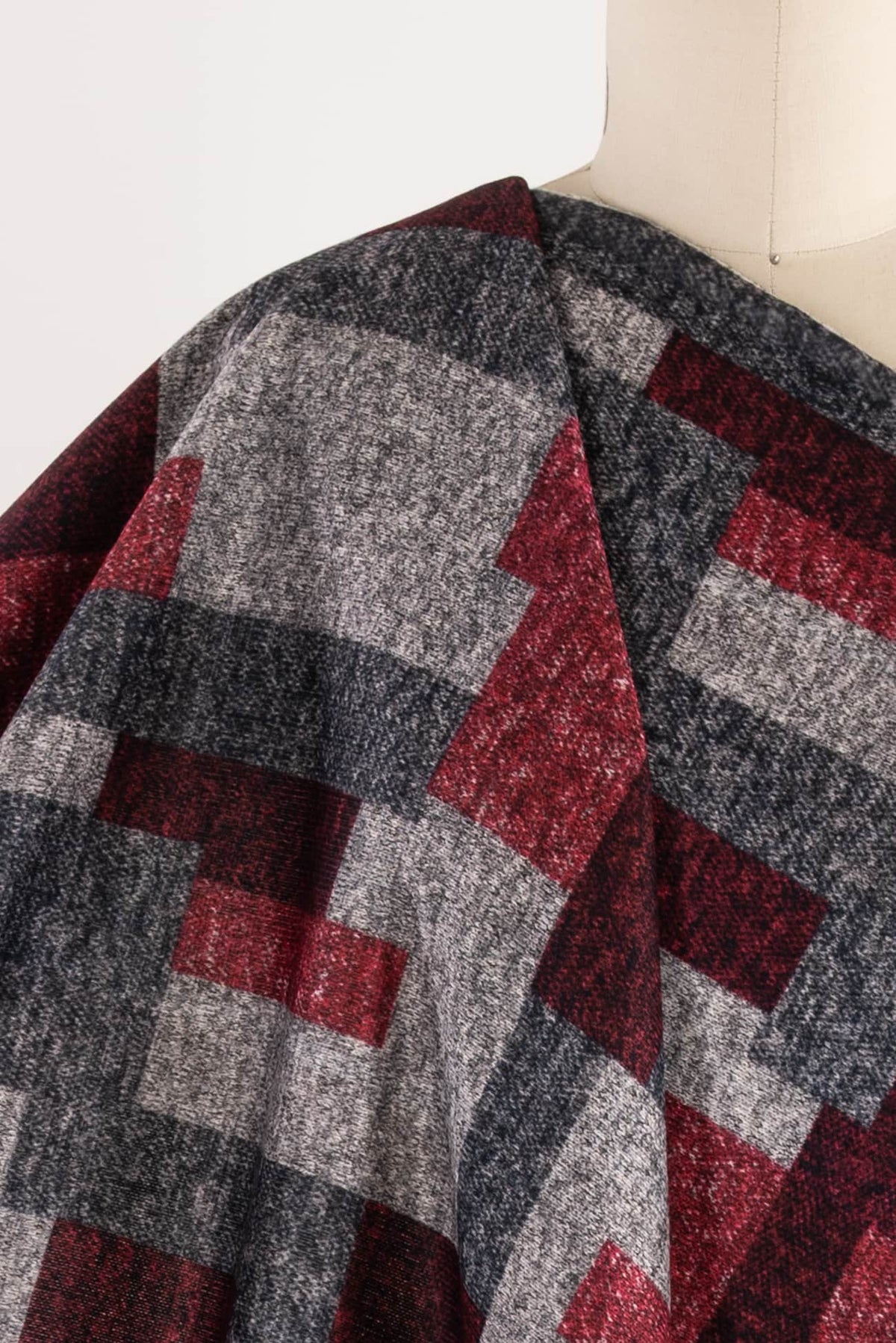 Red Queen  Fleece Knit